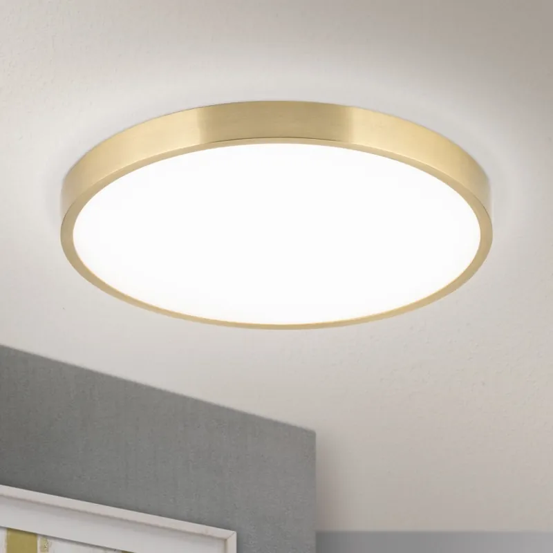 LED Stropní svítidlo BULLY LED/28W/230V pr. 28 cm zlatá Super Cena