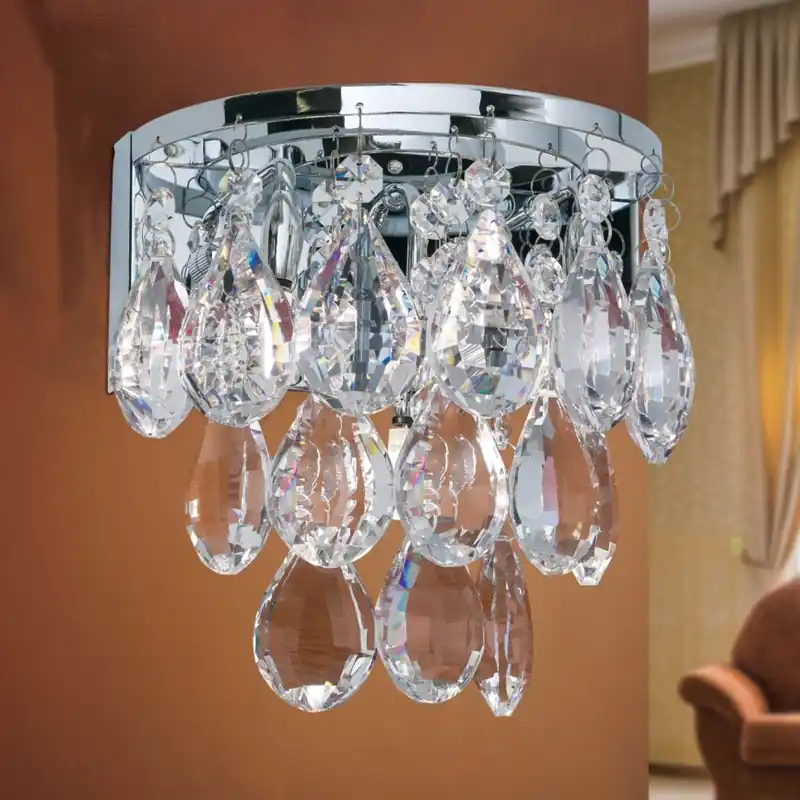 Finální Výprodej Křišťálové nástěnné svítidlo CELESTE 2xG9/40W/230V lesklý chrom