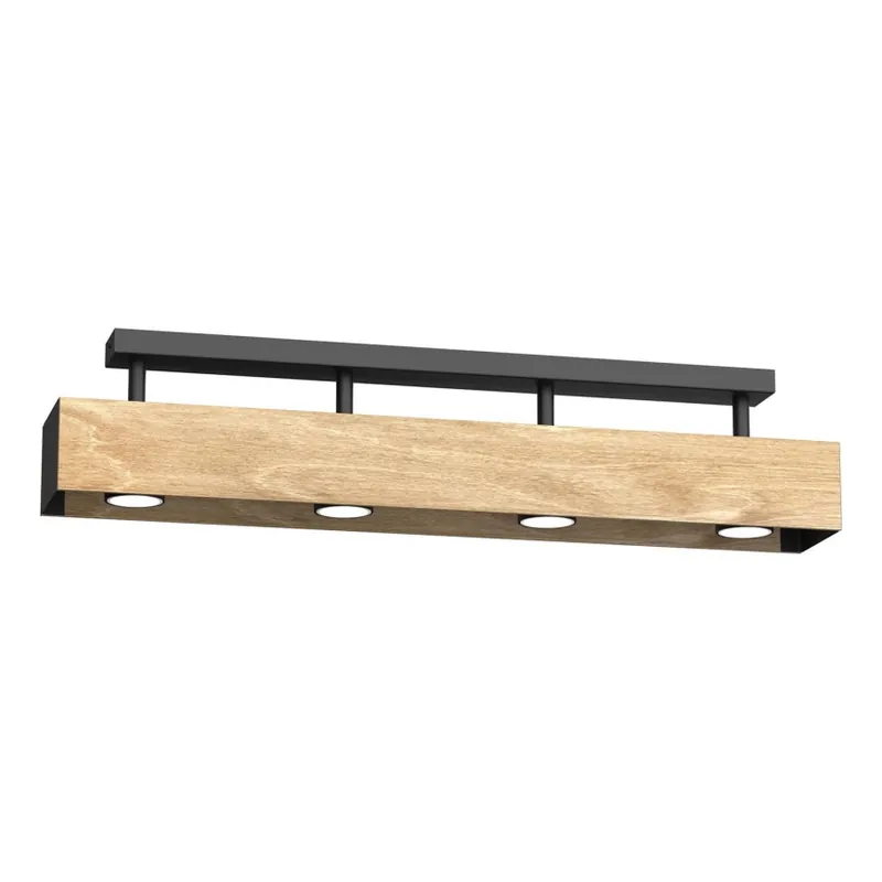 Časově Omezené Přisazený lustr MAISON 4xGU10/8W/230V dub