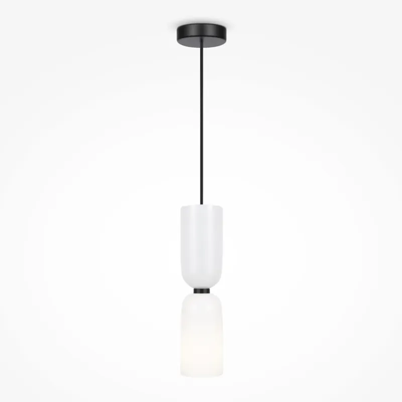 Akční Cena Maytoni MOD177PL-01W - Lustr na lanku MEMORY 1xE14/40W/230V bílá