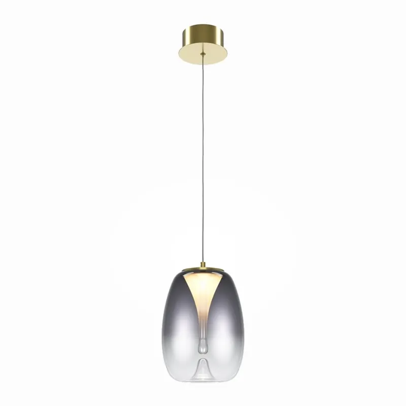 Maytoni MOD282PL-L8G3K - LED Lustr na lanku SPLASH LED/7W/230V 3000K zlatá Sleva