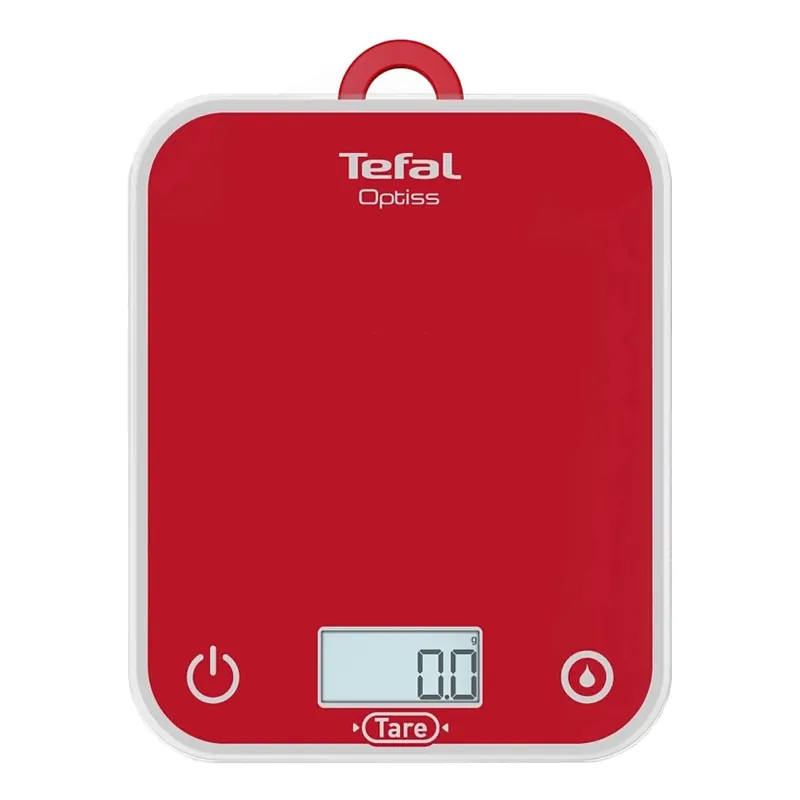 Akční Cena Tefal - Kuchyňská váha OPTISS 2xAAA červená