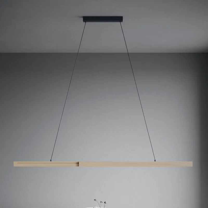 Aktuální Eglo - LED Stmívatelný lustr na lanku LED/21W/230V 3000K hnědá