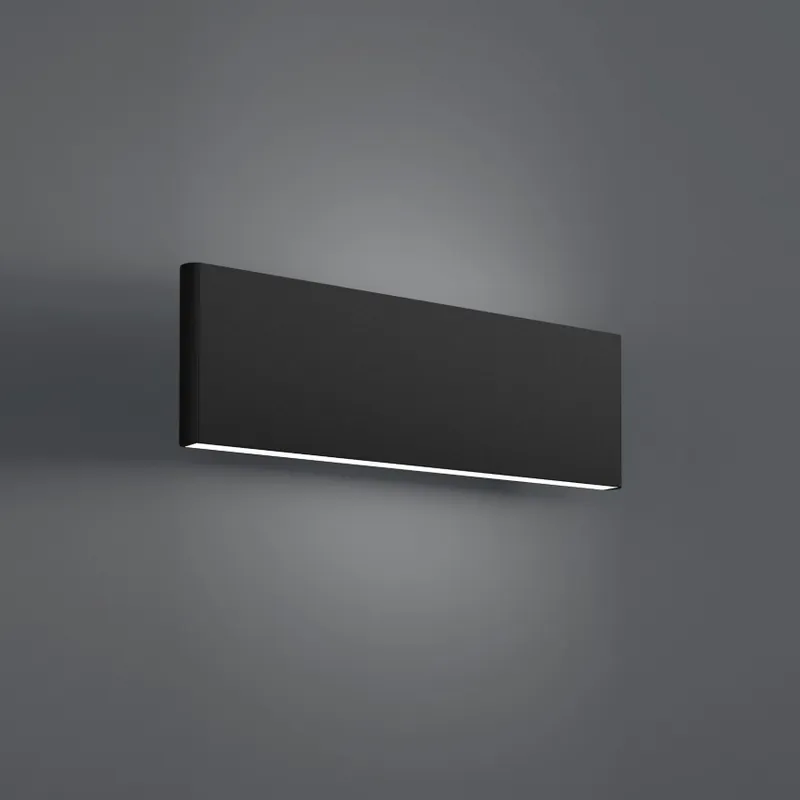 Přímo Od Výrobce Eglo - LED Nástěnné svítidlo 2xLED/5,4W/230V 3000K černá