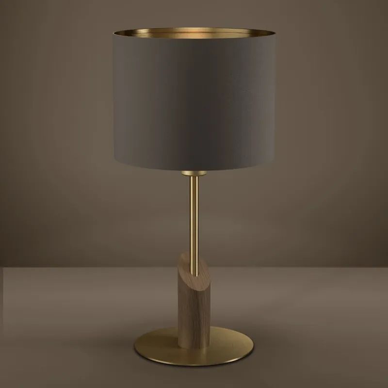 Eglo - Stolní lampa 1xE27/40W/230V hnědá/zlatá Rychlé Dodání