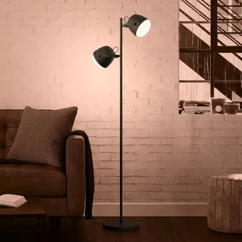 Objednat Nyní Eglo - Stojací lampa 2xE27/28W/230V černá