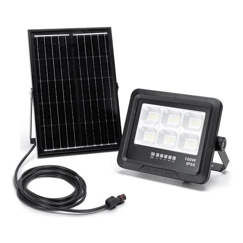Aigostar - LED Stmívatelný solární reflektor LED/100W/3,4V IP65 10000 mAh + dálkové ovládání Must-Have