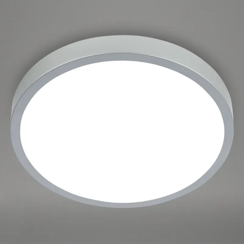 Cenový Hit Briloner 3709-014 - LED RGBW Stmívatelné stropní svítidlo LED/22W/230V 4000K pr. 38 cm stříbrná + dálkové ovládání