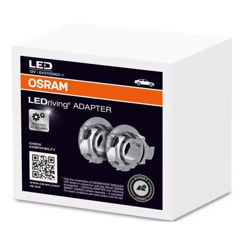 Nejlepší Cena SADA 2x LEDriving Adapter H7 - Osram