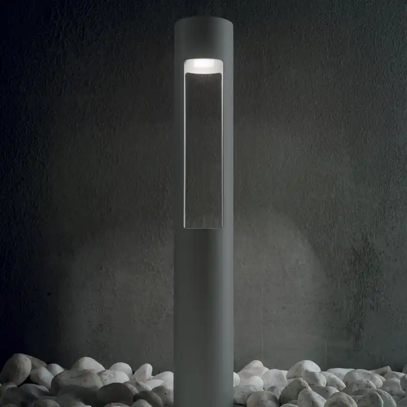 Akce Ideal Lux - Venkovní lampa ACQUA 1xG9/15W/230V 60 cm IP44 antracit