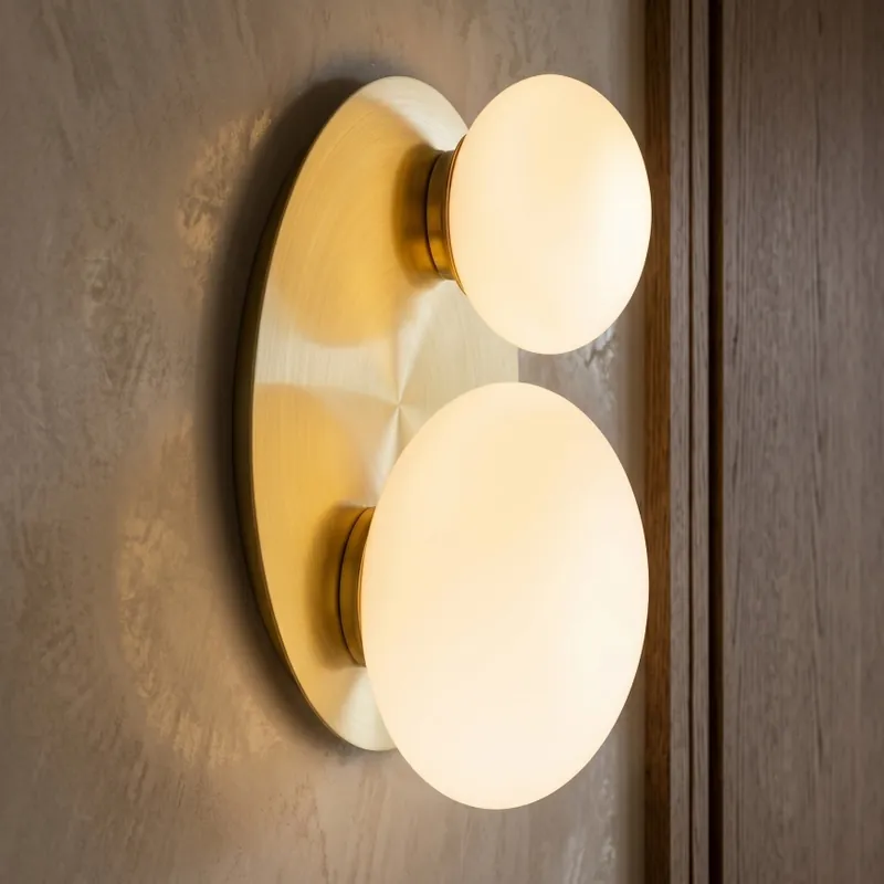 Objednat Nyní Ideal Lux - LED Nástěnné svítidlo NINFEA 2xG9/3W/230V zlatá