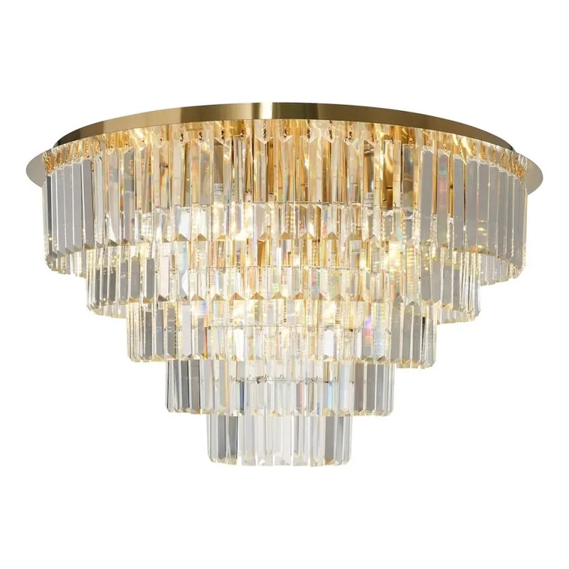 Novinka Stropní svítidlo MILANO 12xE14/40W/230V zlatá