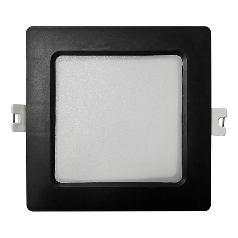 Expresní Doručení LED Podhledové svítidlo SQUARE LED/6W/230V 4000K 12x12 cm černá