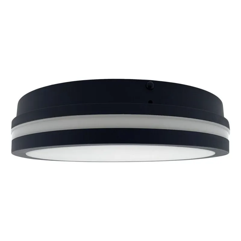 Horká Nabídka LED Koupelnové stropní svítidlo se senzorem ELLÉ LED/24W/230V 3000/4000/6500K pr. 26 cm IP54 antracit