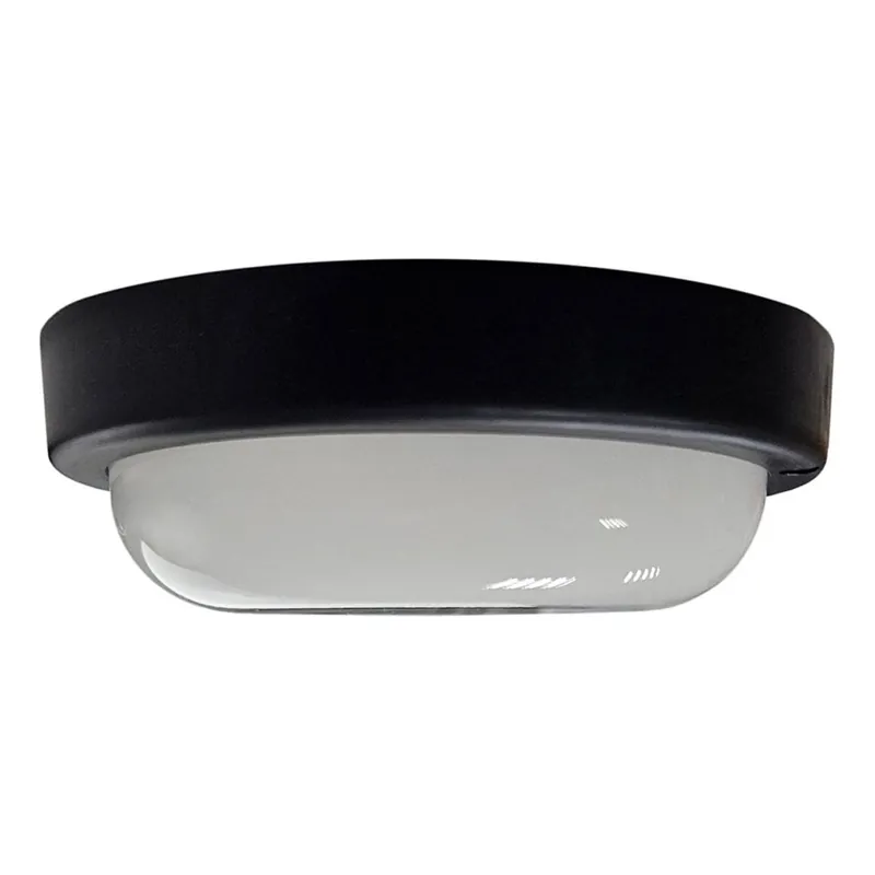 LED Venkovní stropní svítidlo LED/15W/230V 4200K pr. 15,5 cm IP64 černá Must-Have