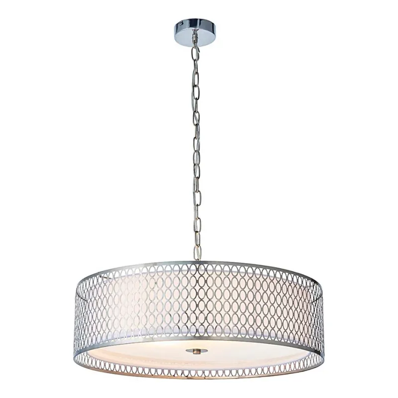 Akční Nabídka Endon 81969 - Lustr na řetězu CORDERO 3xE27/10W/230V matný chrom
