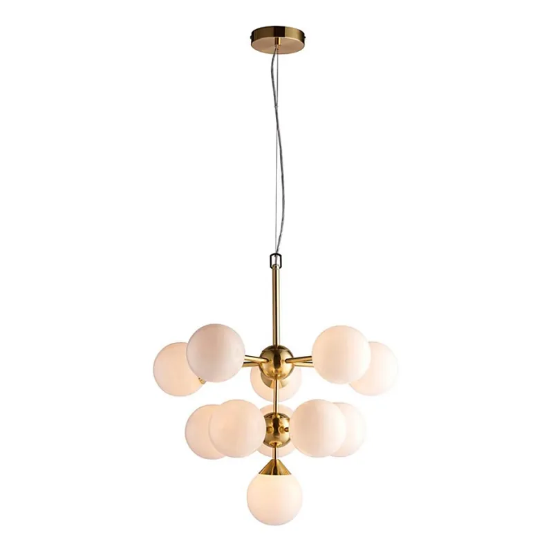 Aktuální Endon 76500 - Lustr na lanku OSCAR 11xG9/18W/230V mosaz