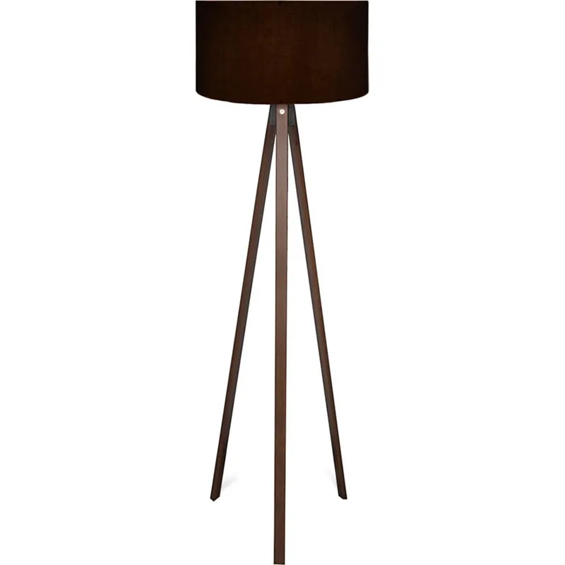 Aktuální Stojací lampa AYD 1xE27/40W/230V černá/hnědá