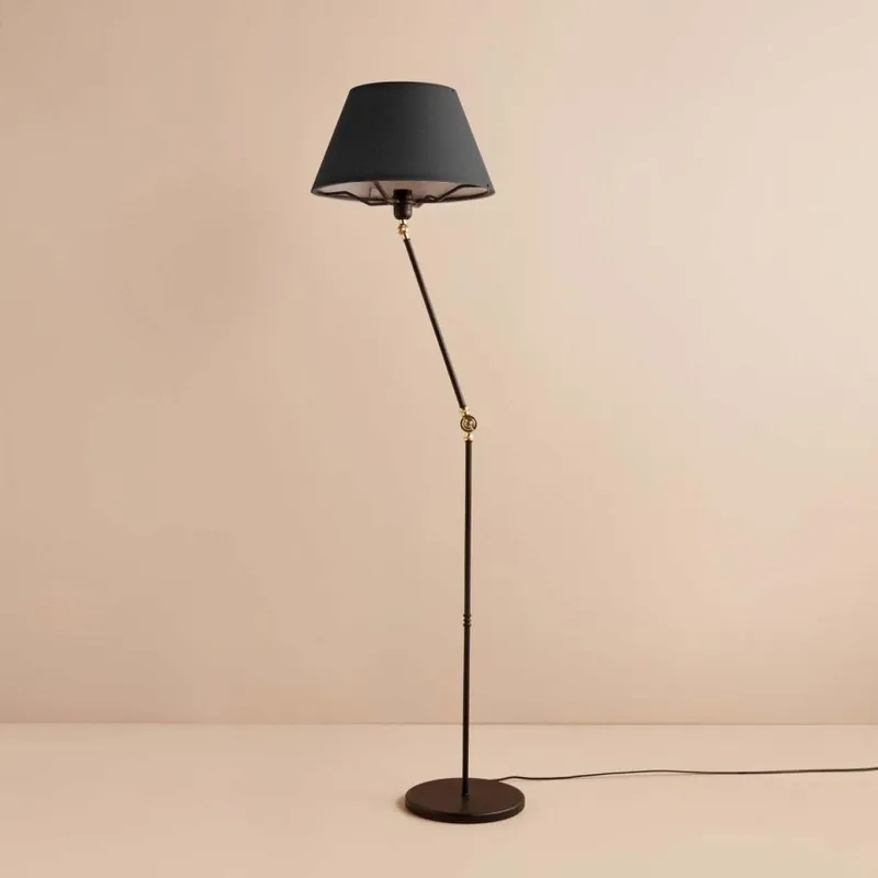 Horká Nabídka Flexibilní stojací lampa AYD 1xE27/40W/230V černá