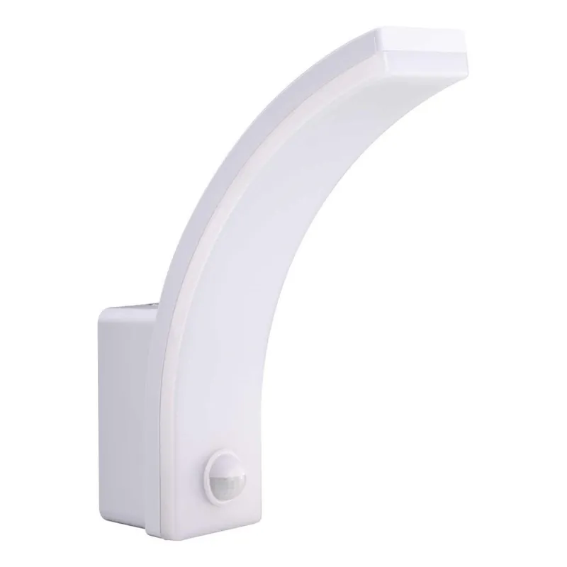 Speciální Cena LED Stmívatelné venkovní nástěnné svítidlo se senzorem pohybu a soumraku LED/12/15/20W/230V IP65 bílá