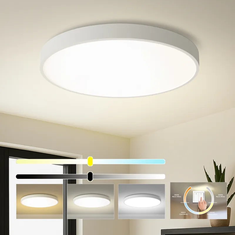 Akce Brilagi - LED Stropní svítidlo POOL LED/100W/230V 3000/4000/6000K pr. 80 cm bílá
