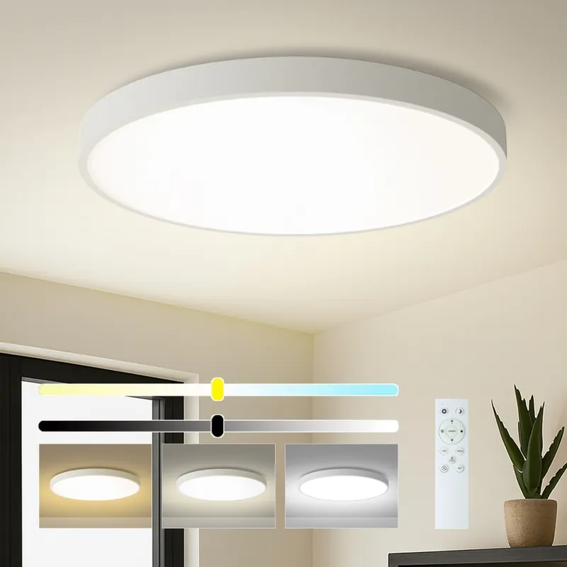 Brilagi - LED Stmívatelné stropní svítidlo POOL SMART LED/128W/230V 3000-6000K pr. 100 cm Wi-Fi Tuya bílá + dálkové ovládání Top Prodej