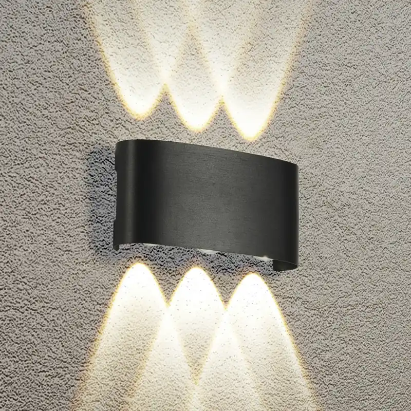 Přímo Od Výrobce Brilagi - LED Venkovní nástěnné svítidlo FLAREBOX LED/6W/230V černá IP65