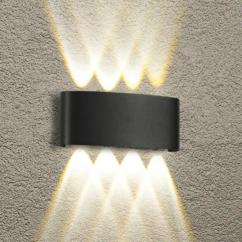Brilagi - LED Venkovní nástěnné svítidlo FLAREBOX LED/8W/230V černá IP65 Koupit Online