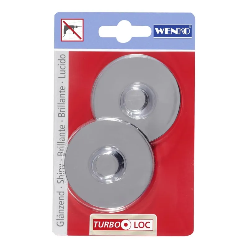 WENKO 20646100-Adaptér CLA+PREM+STYLE AD TL 6x1,4 cm lesk. chrom Horká Nabídka