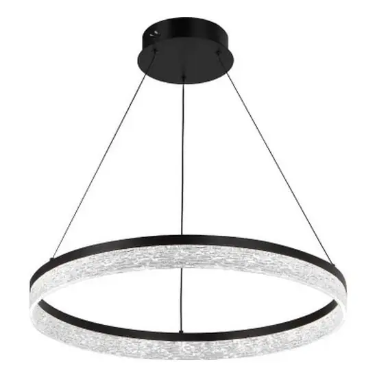 Zlevněný LED Stmívatelný lustr na lanku ALIANZ LED/45W/230V 3000-6000K pr. 60 cm + dálkové ovládání