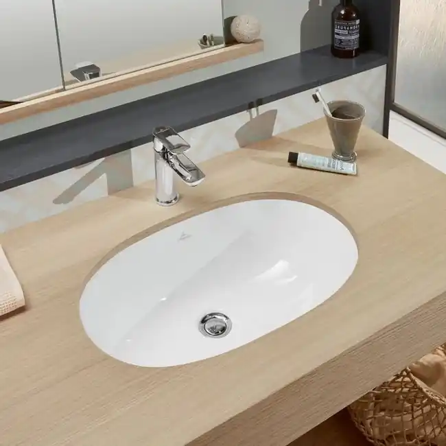 Bezpečná Platba Villeroy & Boch 41626001 - Zápustné umyvadlo O.NOVO 60x35 cm keramika/bílá