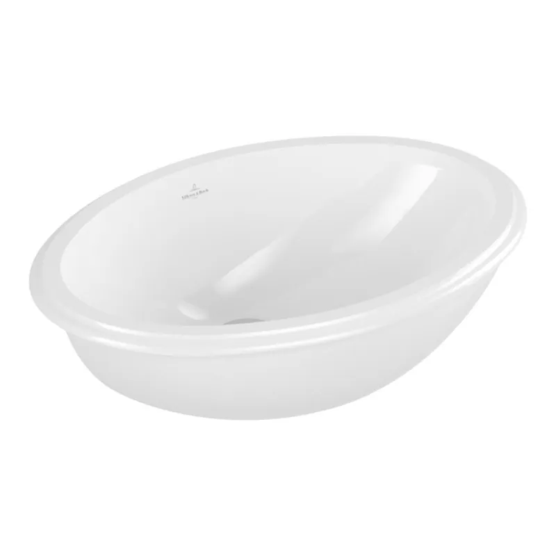 Finální Výprodej Villeroy & Boch 61470001 - Zápustné umyvadlo EVANA 50x35 cm keramika/bílá