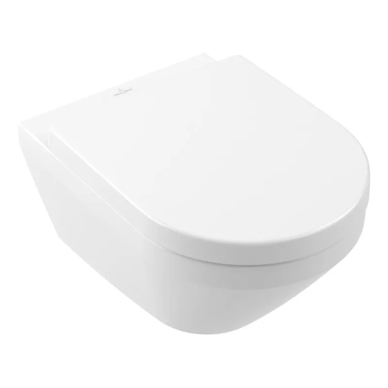 Akční Cena Villeroy & Boch 4694CL01 - Závěsné WC s prkénkem SoftClose ARCHITECTURA keramika/bílá