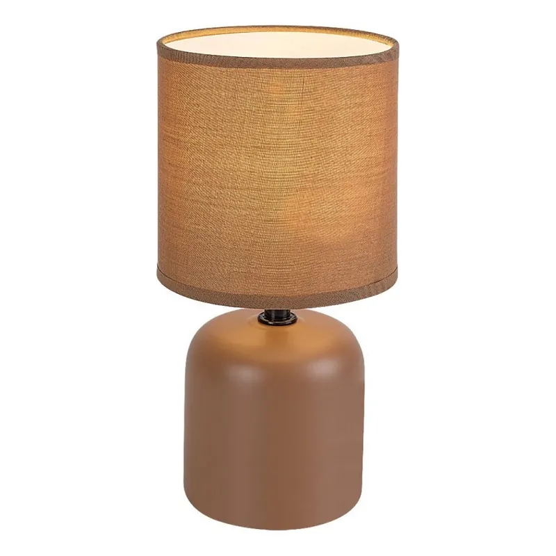 Akční Nabídka Rabalux - Stolní lampa 1xE14/40W/230V hnědá