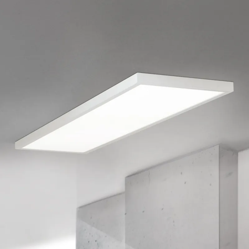 Ověřený LED Stmívatelný přisazený panel DISC LED/40W/230V 2700/3000/4000K 115x30 cm bílá
