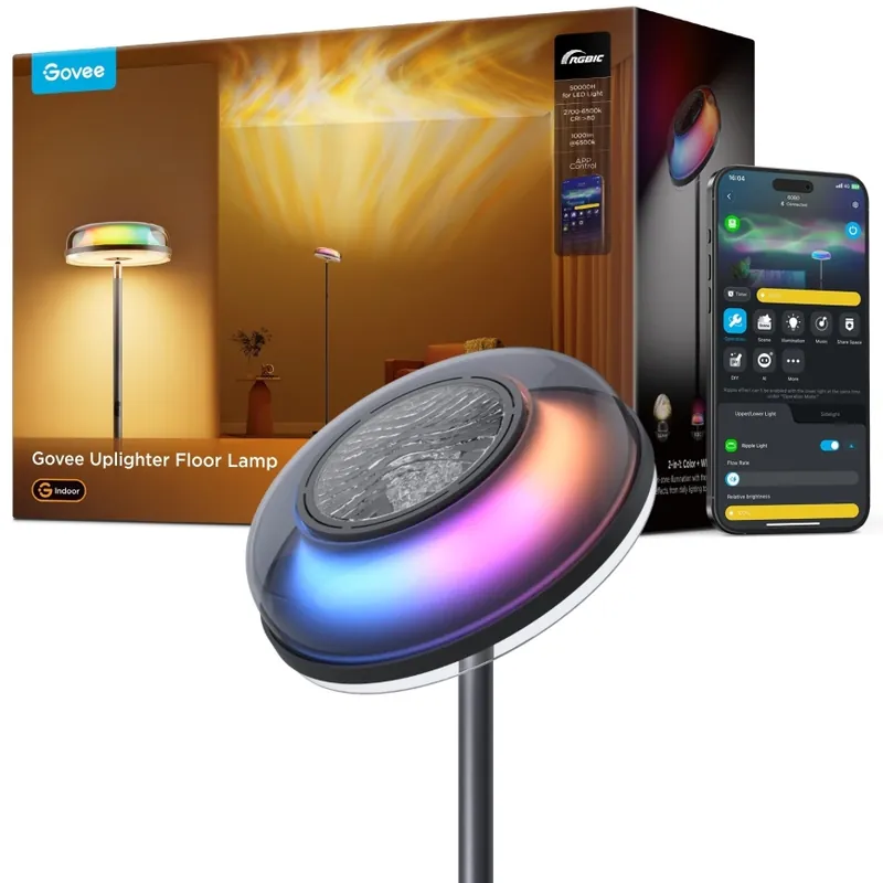 Oblíbený Govee - LED RGBICWW Stmívatelná stojací lampa UPLIGHTER MATTER LED/24W/230V Wi-Fi