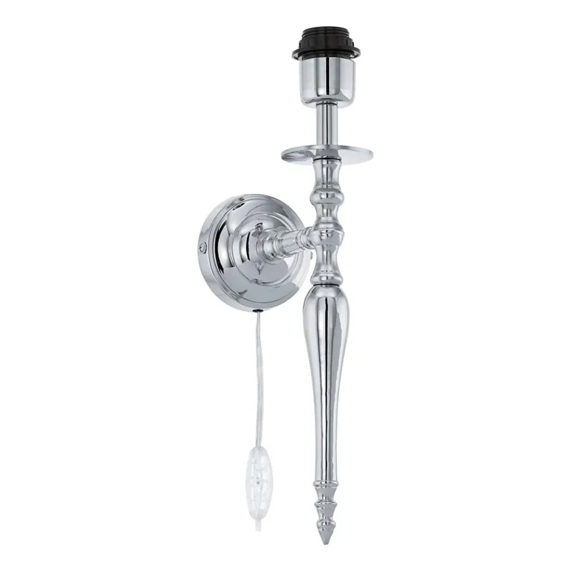 Značkový Eglo 78317 - Nástěnná lampa BEDWORTH 1xE27/60W/230V lesklý chrom