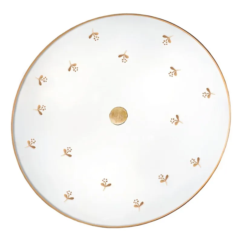 Kolarz 731.U13.4.160 - Nástěnné svítidlo NONNA 3xE27/60W/230V pr. 42 cm květiny rose gold Nejlepší Volba