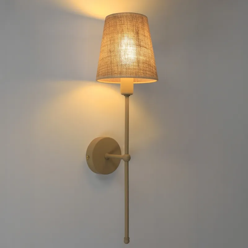 Nástěnná lampa MADELA 1xE14/40W/230V juta/béžová Odeslání Ihned