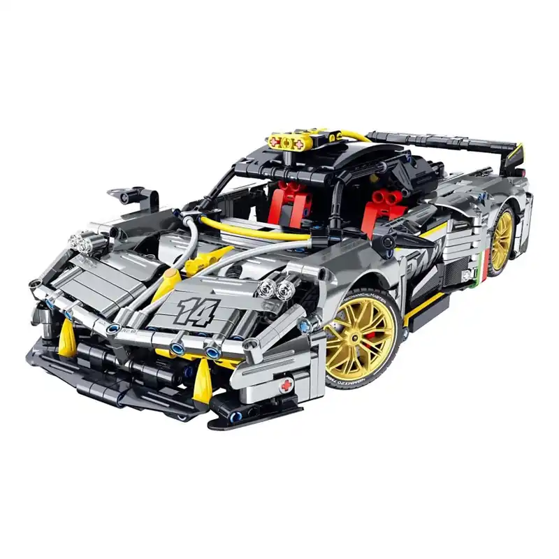 iM.Master - Stavebnice auto s mechanickým pohonem 1237 dílků Oblíbený