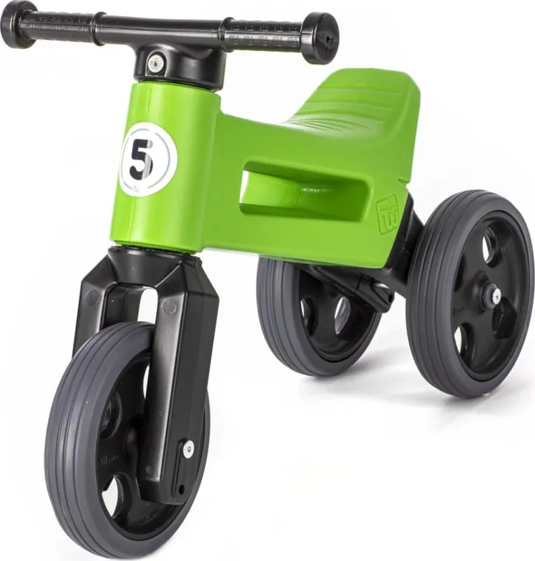 Funny Wheels - Odrážedlo 2v1 RIDER SPORT zelená/černá Ihned K Objednání