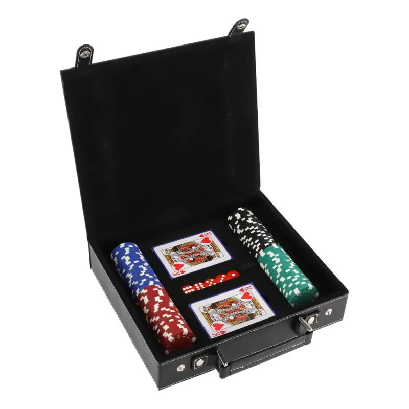 Originální Sada poker v kufříku 100 ks