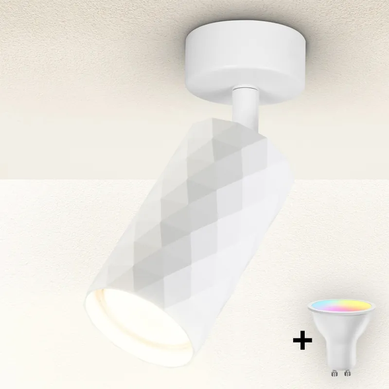 Top Prodej Brilagi - LED RGBW Stmívatelné bodové svítidlo SELE DIAMANT 1xGU10/4,8W/230V 3000K bílá + dálkové ovládání