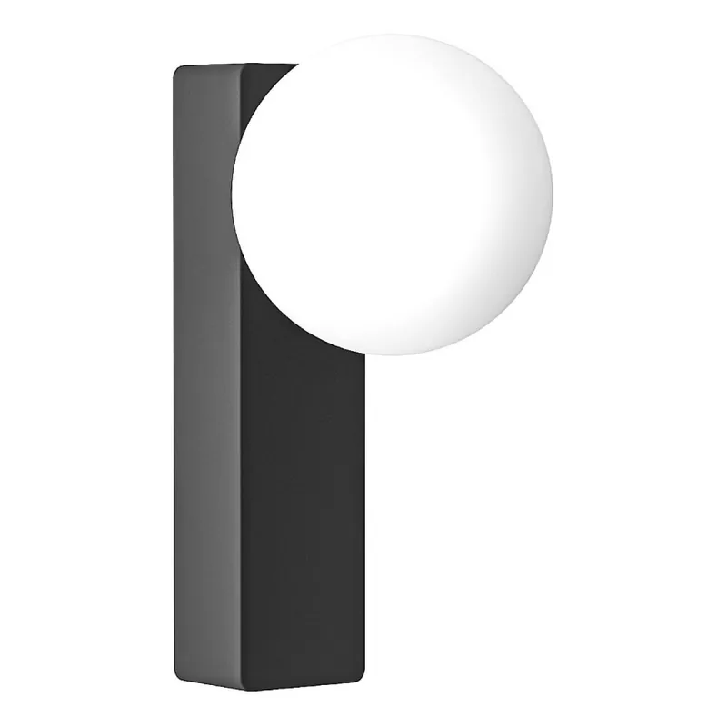 Open Design OR85556 - Koupelnové nástěnné svítidlo BOLETTA 1xG9/8W/230V IP44 černá Vrácení Zdarma