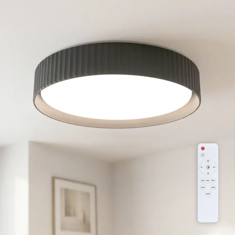 Brilagi - LED Stmívatelné stropní svítidlo LUCIA LED/48W/230V 3000-6500K pr. 41 cm černá + dálkové ovládání Koupit Online