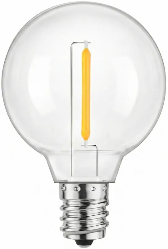 Značkový LED Žárovka G40 E12/0,6W/24V 3000K - Brilagi