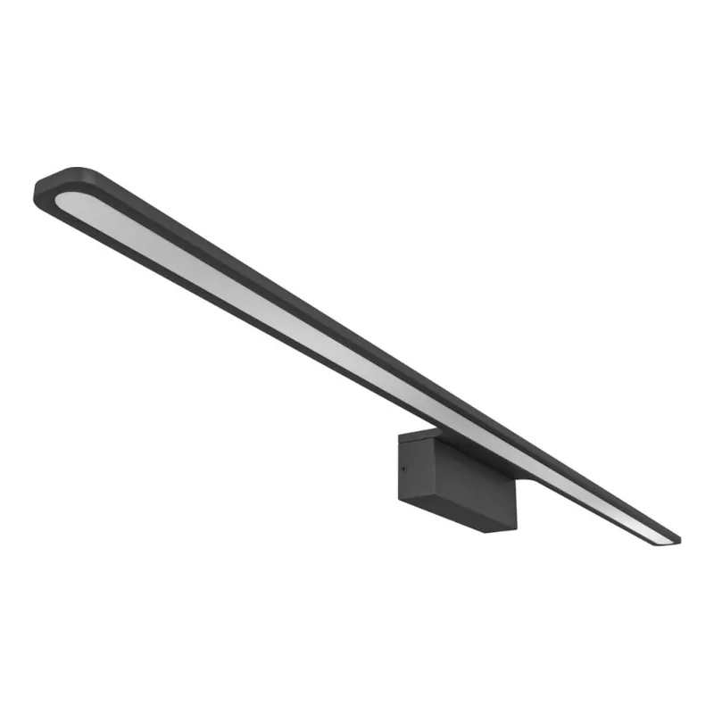 Bezpečná Platba Open Design OR86164 - LED Koupelnové osvětlení zrcadla LUCE LED/12W/230V 3000/4500/6500K 91,5 cm IP44 černá