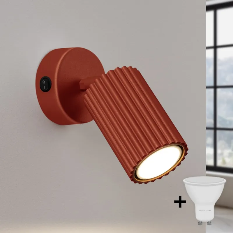 Aktuální Brilagi - LED Nástěnné bodové svítidlo CRESTO 1xGU10/10W/230V červená