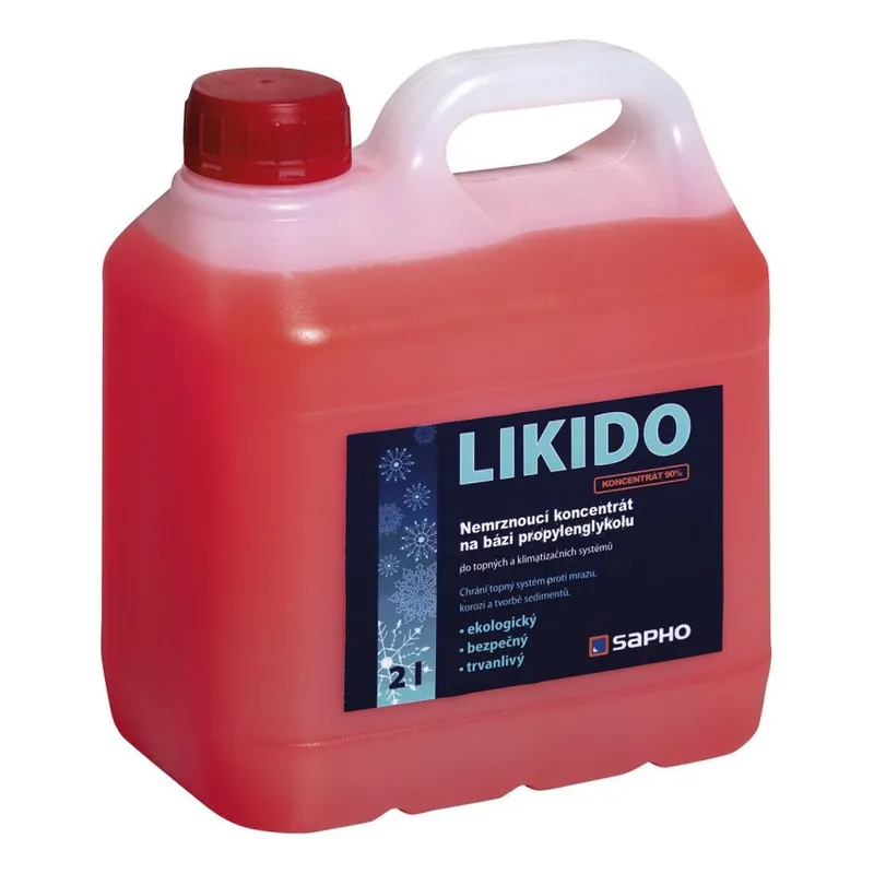 Akce Aqualine - Nemrznoucí směs do otopných těles LIKIDO 2 l