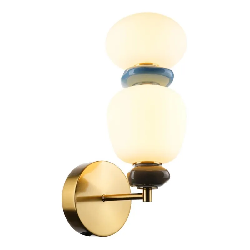 ITALUX - LED Nástěnná lampa EVANS LED/12W/230V 3000K zlatá Značkový